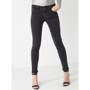 Diesel Skinny-fit-Jeans Diesel Skinzee-SP 0662E Damen Jeans Skinny Glanzhose